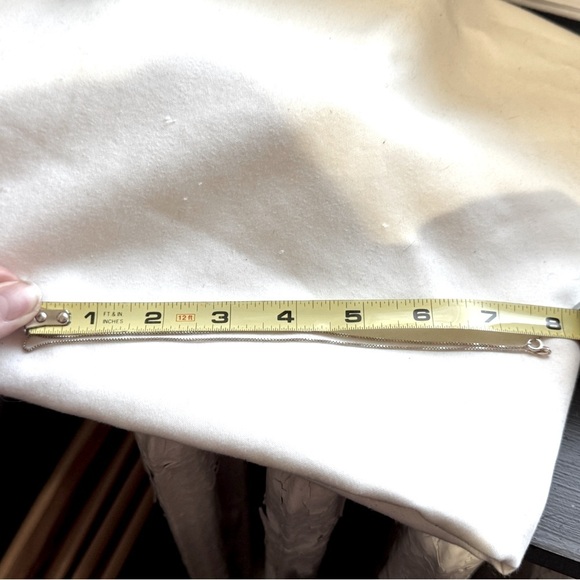 ✨Vintage Italian FNA .925 Sterling Silver Chain Necklace / Bracelet or Anklet✨ - Picture 12 of 16